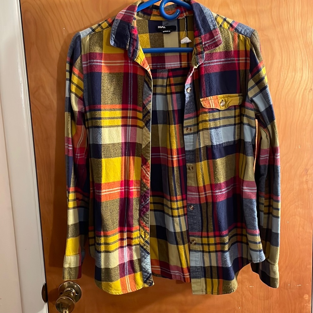 Cozy flannel! Awesome colors!